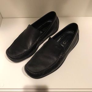 ECCO Leather Moccasin - Black - Size 41